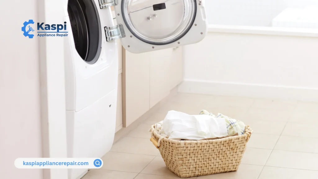 Common reasons a washing machine is not draining properly including a clogged drain hose, faulty pump or blocked filter.

