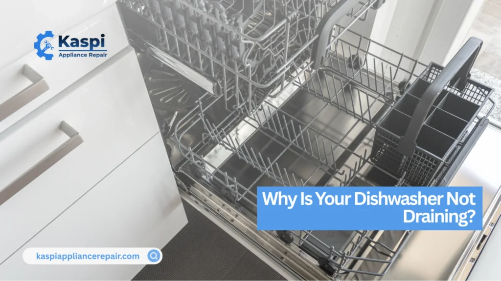 dishwasher wont drain water issue