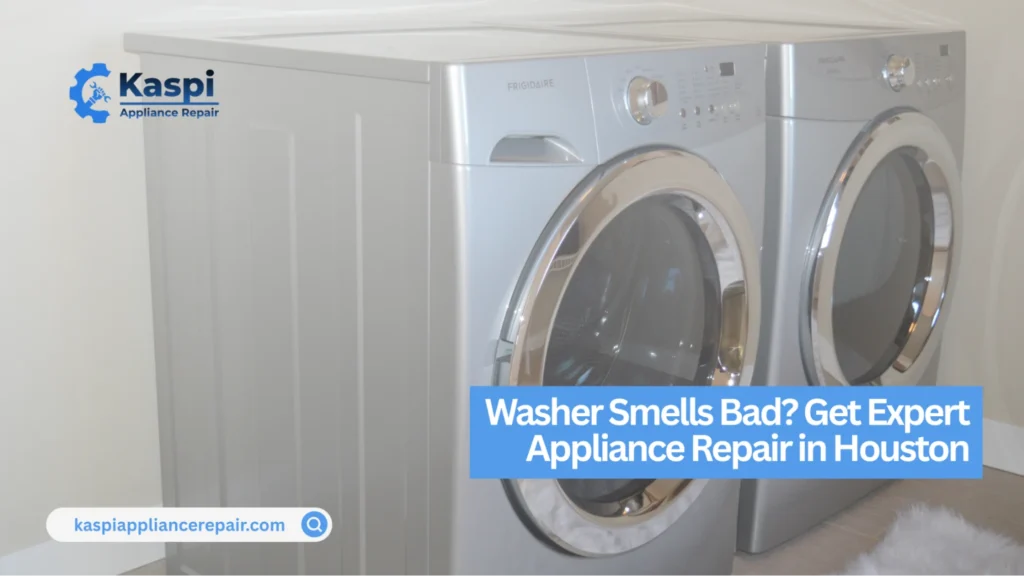 how to clean washing machine smell houston