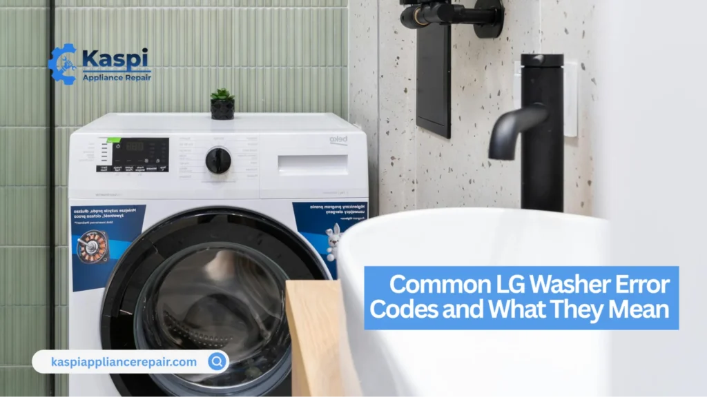 lg washing machine error codes guide