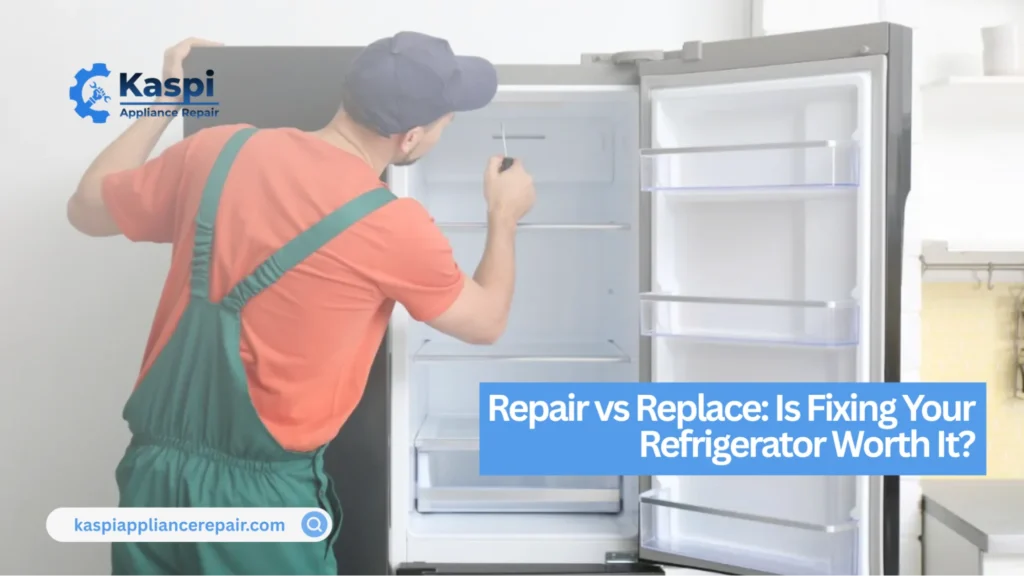 refrigerator repair cost repair vs replace decision