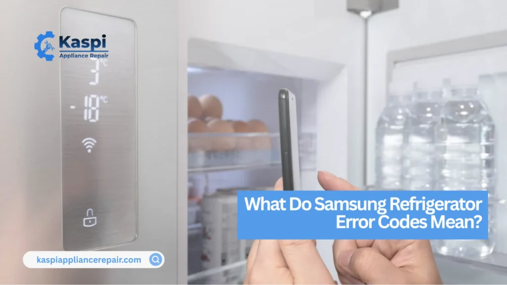 samsung fridge error codes meaning