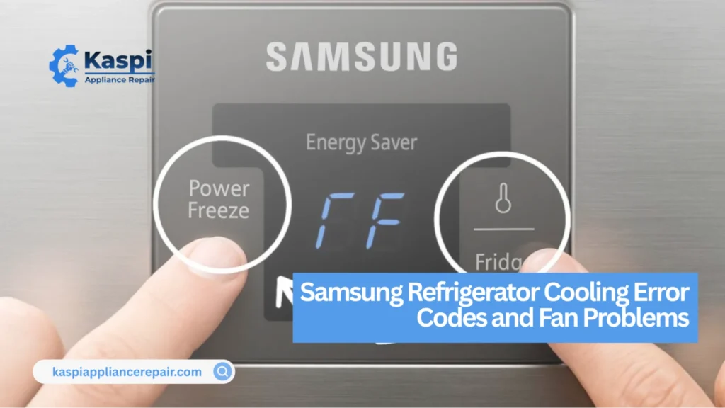 samsung fridge troubleshooting error codes fan problem