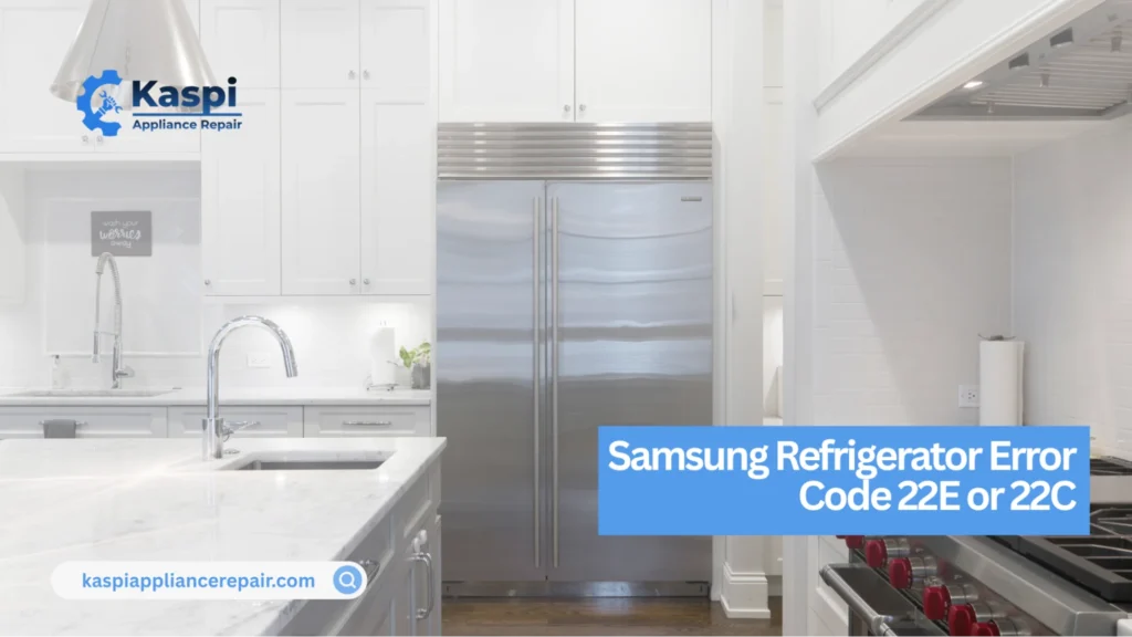 samsung refrigerator repair error code 22e 22c