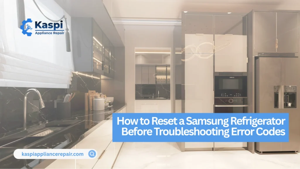 samsung refrigerator error codes list reset