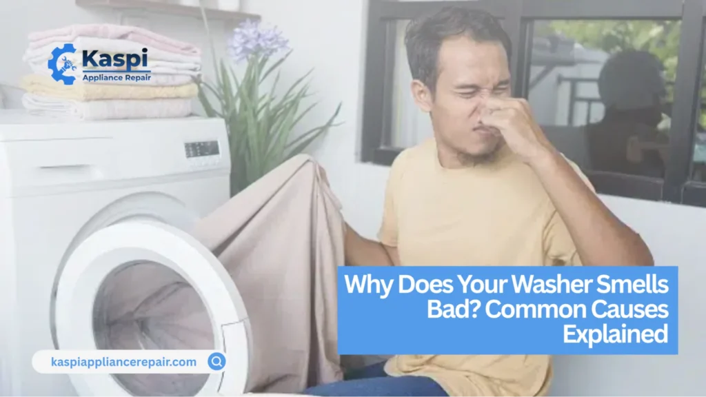 washer smells like mildew common causes