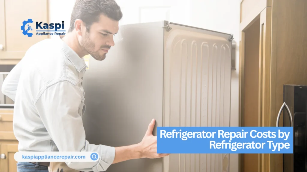 Refrigerator repair costs in Houston TX based on refrigerator type and common cooling issues