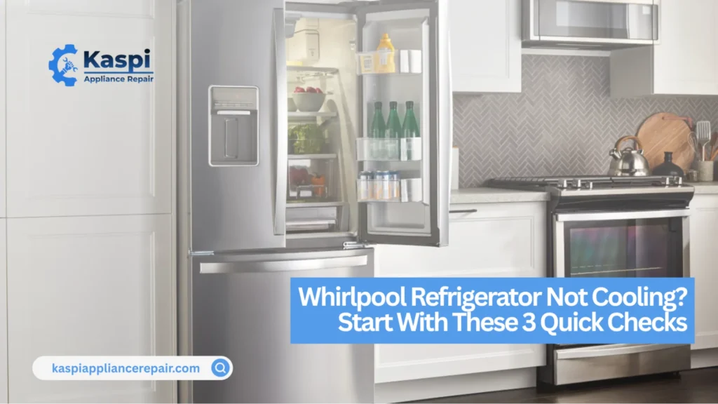 Checking common causes of Whirlpool refrigerator cooling problems, including temperature settings and airflow.