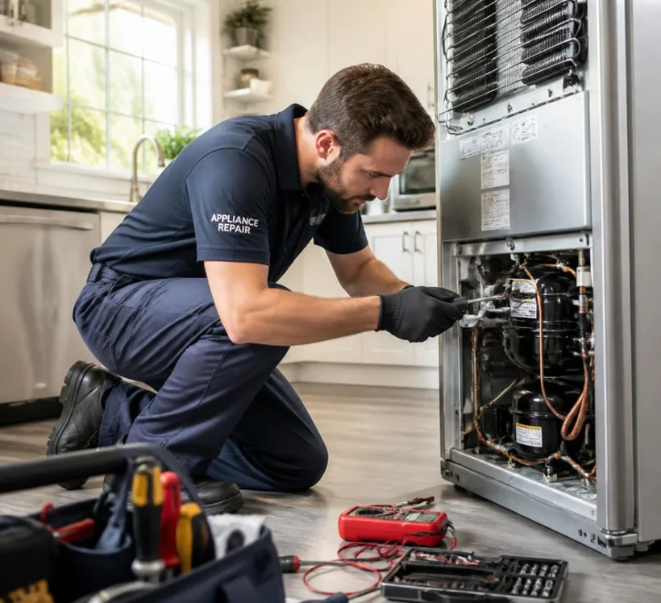 Fast freezer repair service in Houston