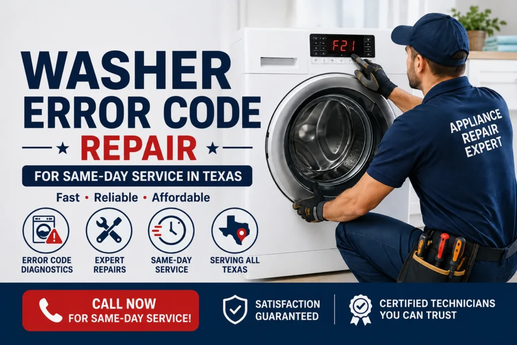 Expert Whirlpool washer maintenance and troubleshooting tips from Kaspi Appliance Repair technicians