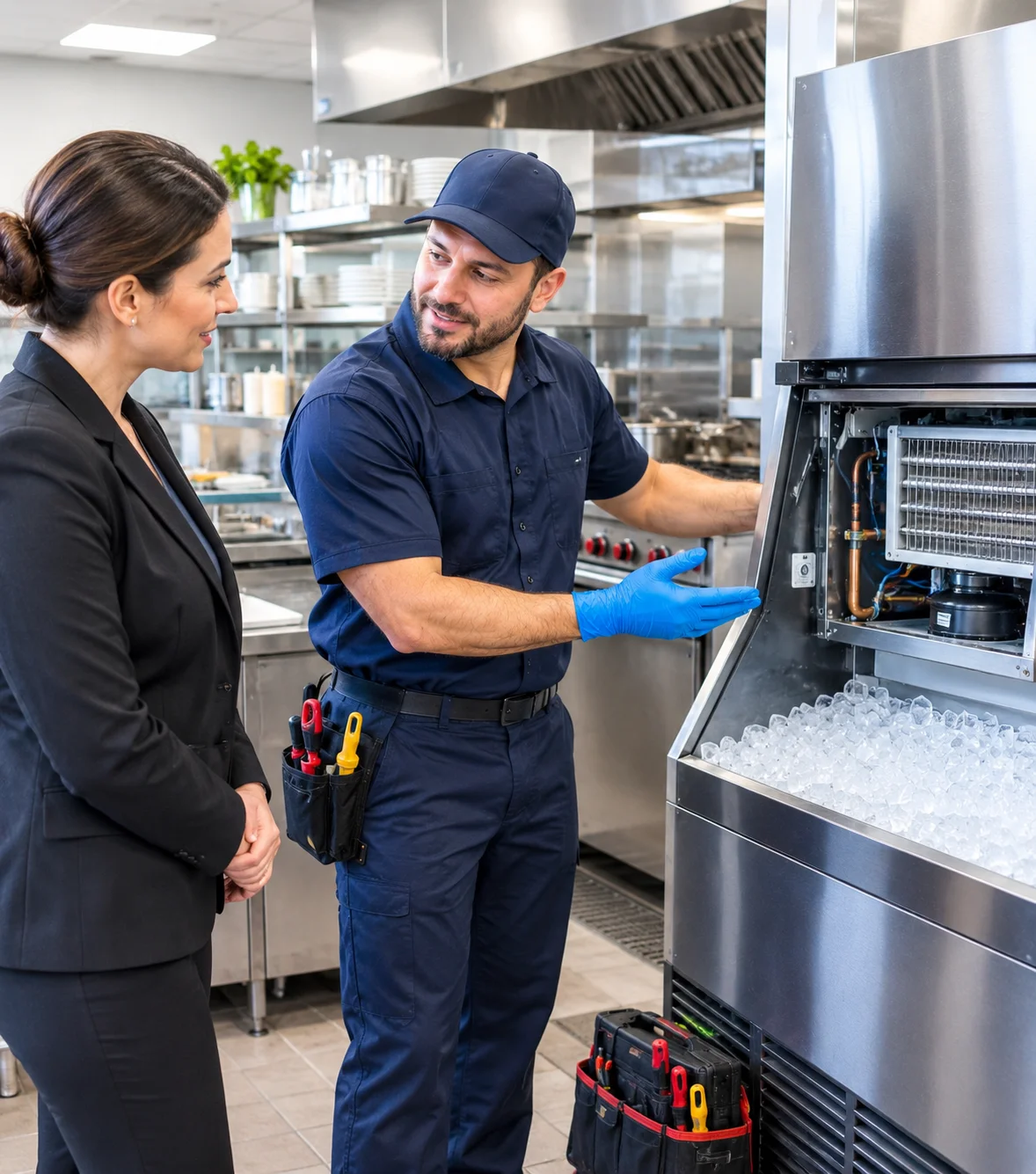 Why choose Kaspi for ice machine repair